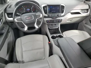 2020 GMC Terrain SLT with VIN 3GKALPEV4LL308244, listed as a Copart auction lot 44169165 with 33,697 mi miles and Salvage title. Bid and sale history available at DreamBid. Image 8.