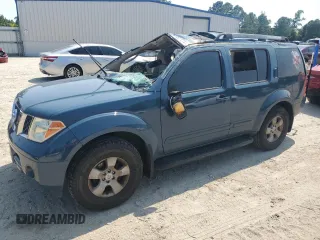 2006 Nissan Pathfinder SE z VIN 5N1AR18U66C619440, wystawiony jako Copart lot #59337215 z przebiegiem Nie podano mil oraz Szkoda całkowita • Salvage title. Historia ofert i sprzedaży dostępna na DreamBid. Obrazek 1.