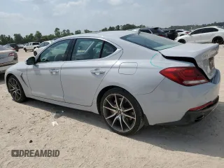 2019 Genesis G70 3.3T Advanced with VIN KMTG74LE9KU032645, listed as a Copart auction lot 61433474 with 60,440 mi miles and Salvage Title. Bid and sale history available at carsss.com. Image 2.