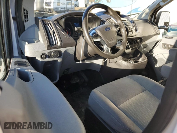 2017 Ford Transit XL with VIN 1FMZK1YM5HKA90465, listed as a Copart auction lot 44538235 with 26,532 mi miles and Salvage title. Bid and sale history available at DreamBid. Image 8.