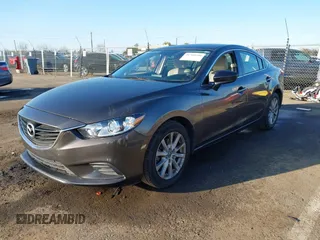 2016 Mazda Mazda6 i Sport with VIN JM1GJ1U50G1436343, listed as a IAAI auction lot 41760556 with 35,547 mi miles. Bid and sale history available at carsss.com. Image 17.