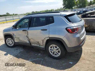 2020 Jeep Compass Sport с VIN 3C4NJCAB8LT170148, выставлен на аукционе Copart как лот 68173654 с пробегом 57 642 миль миль и Списание • Salvage title. История ставок и продаж доступна на DreamBid. Изображение 2.
