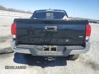 2018 Toyota Tacoma SR with VIN 5TFCZ5AN3JX128185, listed as a Copart auction lot 48668685 with 0 mi miles and Salvage Title. Bid and sale history available at carsss.com. Image 6.