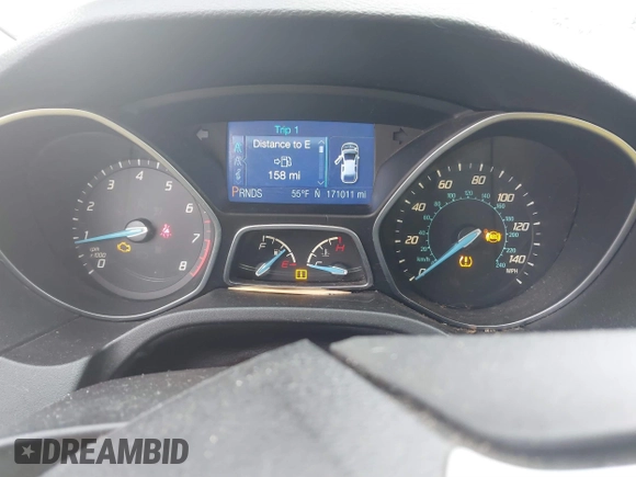2013 Ford Focus SE with VIN 1FADP3F22DL354250, listed as a IAAI auction lot 41727693 with 171,011 mi miles. Bid and sale history available at carsss.com. Image 7.
