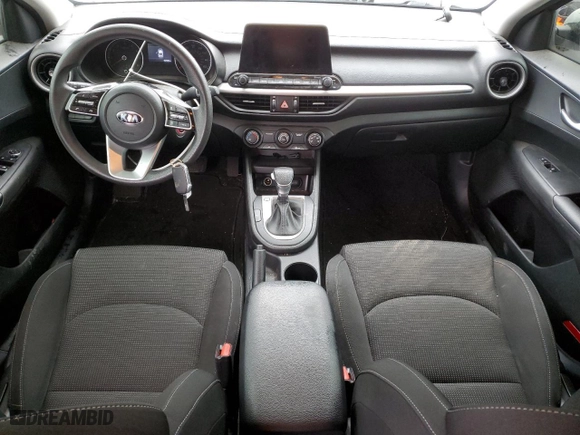 2021 Kia Forte LXS with VIN 3KPF24AD6ME379614, listed as a Copart auction lot 52395035 with 42,433 mi miles and Salvage Title. Bid and sale history available at carsss.com. Image 8.