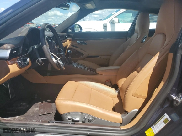 2017 Porsche 911 Carrera S with VIN WP0AB2A93HS123587, listed as a Copart auction lot 74075574 with 0 mi miles and Salvage Title. Bid and sale history available at carsss.com. Image 7.