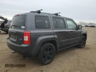 2014 Jeep Patriot Altitude with VIN 1C4NJPBA4ED911496, listed as a Copart auction lot 52390435 with 125,114 mi miles and Salvage Title. Bid and sale history available at DreamBid. Image 3.