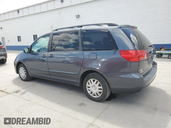 2008 Toyota Sienna CE with VIN 5TDZK23C08S127178, listed as a Copart auction lot 54060145 with 317,196 mi miles and Clean Title. Bid and sale history available at DreamBid. Image 2.