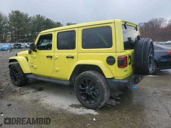 2023 Jeep Wrangler Sahara с VIN 1C4JJXP62PW557455, выставлен на аукционе Copart как лот 50372625 с пробегом 20 719 миль миль и Списание • Salvage title. История ставок и продаж доступна на DreamBid. Изображение 2.
