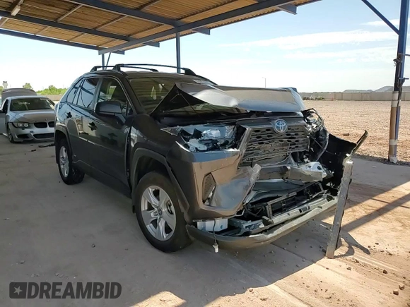2019 Toyota RAV4 Hybrid LE with VIN JTMLWRFV9KD042648, listed as a Copart auction lot 63061855 with 33,022 mi miles and Salvage title. Bid and sale history available at DreamBid. Image 13.