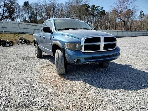 2005 Dodge Ram 1500 SLT with VIN 1D7HU18D75S197402, listed as a Copart auction lot 45849135 with 188,688 mi miles and Salvage Title. Bid and sale history available at carsss.com. Image 10.