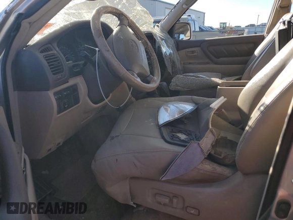 2000 Toyota Land Cruiser with VIN JT3HT05J2Y0088366, listed as a Copart auction lot 87364304 with 0 mi miles and Salvage Title. Bid and sale history available at carsss.com. Image 7.