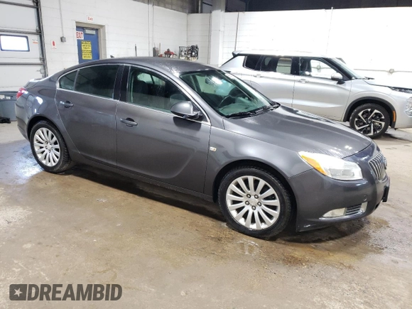 2011 Buick Regal CXL RL1 с VIN W04GN5EC6B1132820, выставлен на аукционе Copart как лот 55699915 с пробегом 180 899 миль миль и Чистый • Clean title. История ставок и продаж доступна на DreamBid. Изображение 4.