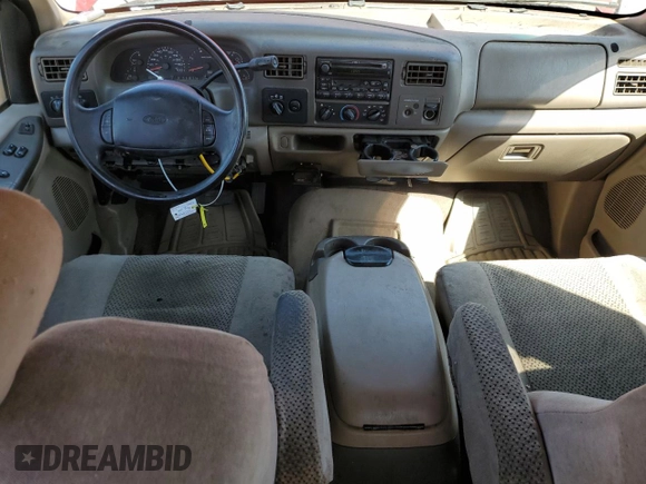 2002 Ford Super Duty F-250 XL with VIN 1FTNX21F92EB05853, listed as a Copart auction lot 71484314 with 0 mi miles and Salvage Title. Bid and sale history available at carsss.com. Image 8.