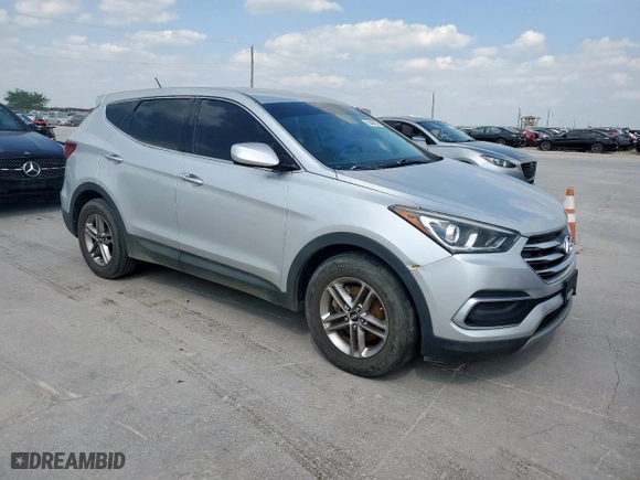 2018 Hyundai Santa Fe Sport 2.4L with VIN 5XYZT3LBXJG562660, listed as a Copart auction lot 53494975 with 145,289 mi miles and Clean Title. Bid and sale history available at carsss.com. Image 4.
