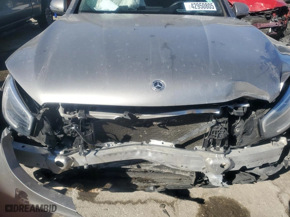 2020 Mercedes-Benz GLC with VIN WDC0G8EB3LF704340, listed as a Copart auction lot 42950805 with 89,235 mi miles and Salvage Title. Bid and sale history available at carsss.com. Image 12.