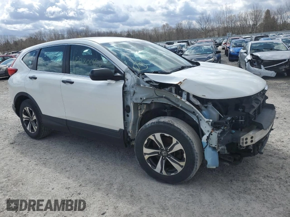 2017 Honda CR-V LX with VIN 5J6RW6H33HL004829, listed as a Copart auction lot 47280045 with 137,576 mi miles and Salvage Title. Bid and sale history available at DreamBid. Image 4.