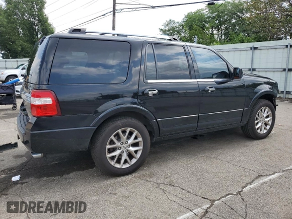 2016 Ford Expedition Limited with VIN 1FMJU2AT8GEF42467, listed as a Copart auction lot 63438565 with 137,946 mi miles and Salvage title. Bid and sale history available at DreamBid. Image 3.