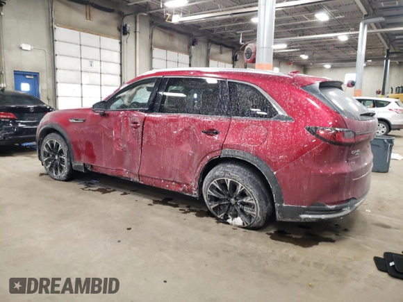 2024 Mazda CX-90 Premium with VIN JM3KKDHA4R1112533, listed as a Copart auction lot 45791775 with 14,051 mi miles and Salvage title. Bid and sale history available at DreamBid. Image 2.