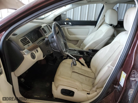 2009 Lincoln MKS with VIN 1LNHM94R69G606262, listed as a Copart auction lot 48542225 with 140,434 mi miles and Clean Title. Bid and sale history available at carsss.com. Image 7.