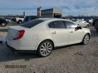 2013 Lincoln MKS EcoBoost with VIN 1LNHL9FT5DG610582, listed as a Copart auction lot 47366435 with 145,038 mi miles and Salvage title. Bid and sale history available at DreamBid. Image 3.