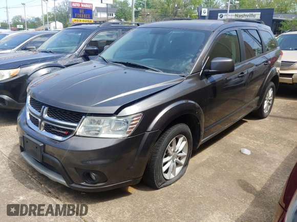 2017 Dodge Journey SXT с VIN 3C4PDCBG4HT533952, выставлен на аукционе Copart как лот 53990955 с пробегом 155 060 миль миль и Чистый • Clean title. История ставок и продаж доступна на DreamBid. Изображение 2.