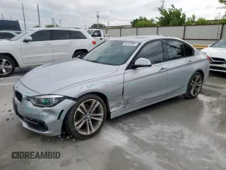 2016 BMW 3 Series 328i with VIN WBA8E9G53GNT42868, listed as a Copart auction lot 58342005 with 72,753 mi miles and Salvage title. Bid and sale history available at DreamBid. Image 1.