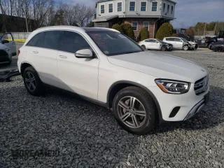 2020 Mercedes-Benz GLC with VIN WDC0G8EBXLF718526, listed as a Copart auction lot 49490685 with 75,023 mi miles and Salvage Title. Bid and sale history available at carsss.com. Image 4.