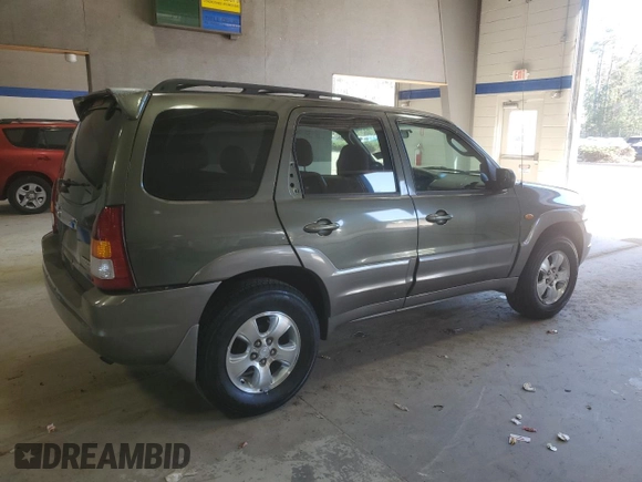 2002 Mazda Tribute LX with VIN 4F2YU09142KM39082, listed as a Copart auction lot 49973375 with 128,002 mi miles and Clean Title. Bid and sale history available at carsss.com. Image 3.