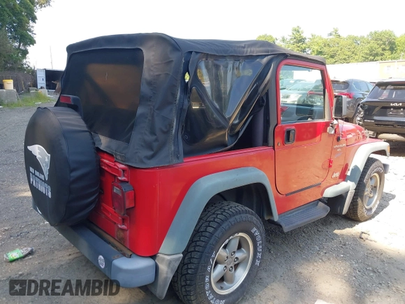 1997 Jeep Wrangler Sport с VIN 1J4FY19S8VP543117, выставлен на аукционе IAAI как лот 42844397 с пробегом 183 701 миль миль и . История ставок и продаж доступна на DreamBid. Изображение 4.