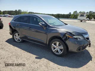 2015 Acura RDX with VIN 5J8TB3H34FL004097, listed as a Copart auction lot 52147445 with 74,594 mi miles and Salvage Title. Bid and sale history available at DreamBid. Image 4.