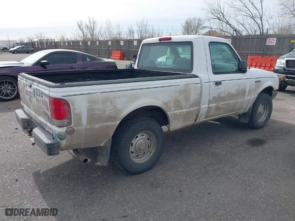 2000 Ford Ranger XL with VIN 1FTYR10C9YPB01159, listed as a IAAI auction lot 41854024 with 86,946 mi miles. Bid and sale history available at carsss.com. Image 4.
