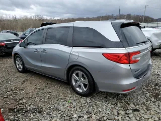 2018 Honda Odyssey EX-L with VIN 5FNRL6H74JB014179, listed as a Copart auction lot 47287415 with 238,216 mi miles and Salvage Title. Bid and sale history available at carsss.com. Image 2.