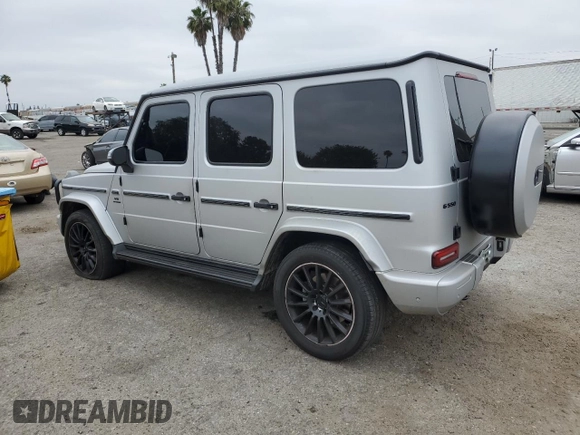2021 Mercedes-Benz G 550 with VIN W1NYC6BJ8MX372419, listed as a Copart auction lot 55949184 with 43,820 mi miles and Salvage Title. Bid and sale history available at DreamBid. Image 2.