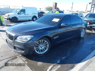 2015 BMW 7 Series 750Li with VIN WBAYE8C52FD780902, listed as a IAAI auction lot 40808265 with 102,774 mi miles. Bid and sale history available at carsss.com. Image 18.