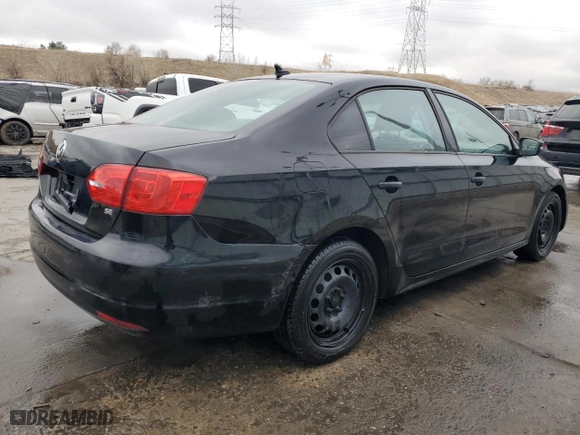 2014 Volkswagen Jetta Sedan SE w/Connectivity/Sunroof PZEV with VIN 3VWD17AJ3EM423333, listed as a Copart auction lot 47789635 with 159,162 mi miles and Clean Title. Bid and sale history available at carsss.com. Image 3.