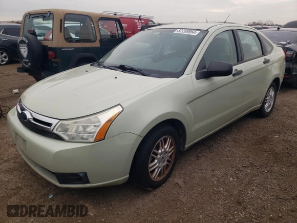 2011 Ford Focus SE with VIN 1FAHP3FN8BW163813, listed as a Copart auction lot 82709954 with 0 mi miles and Clean Title. Bid and sale history available at carsss.com. Image 1.