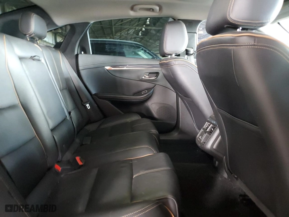 2020 Chevrolet Impala Premier with VIN 2G1105S35L9101272, listed as a Copart auction lot 48362595 with 55,618 mi miles and Salvage Title. Bid and sale history available at carsss.com. Image 10.