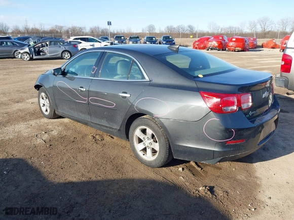2015 Chevrolet Malibu LS with VIN 1G11A5SL1FF268821, listed as a IAAI auction lot 41758843 with 130,254 mi miles. Bid and sale history available at carsss.com. Image 2.