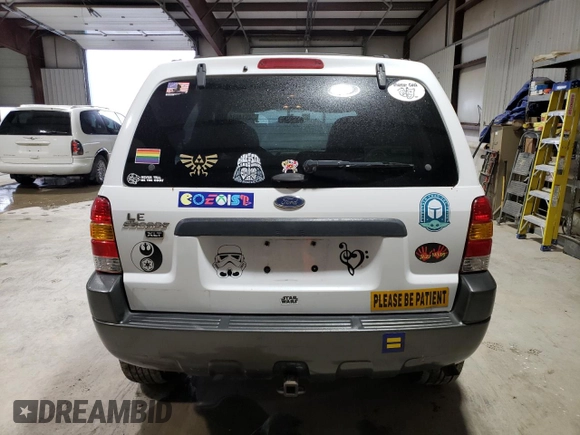 2004 Ford Escape XLT z VIN 1FMCU931X4KB36474, wystawiony jako Copart lot #52814635 z przebiegiem 168 550 mil mil oraz Szkoda całkowita • Salvage title. Historia ofert i sprzedaży dostępna na DreamBid. Obrazek 6.