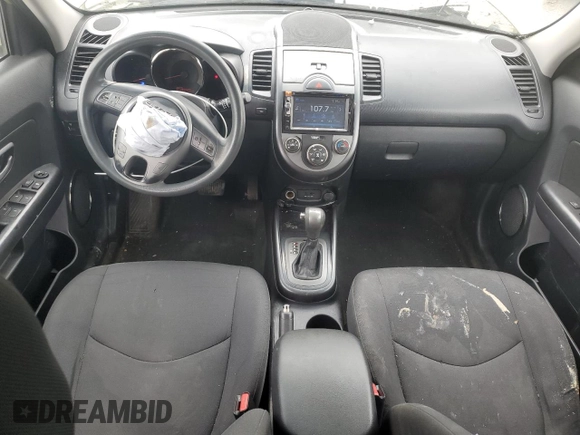 2011 Kia Soul + with VIN KNDJT2A24B7209744, listed as a Copart auction lot 53837615 with 195,720 mi miles and Salvage Title. Bid and sale history available at carsss.com. Image 8.