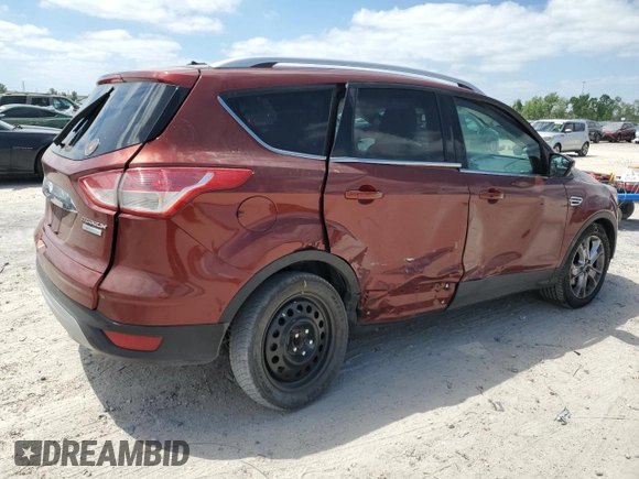 2015 Ford Escape Titanium with VIN 1FMCU0J95FUA77796, listed as a Copart auction lot 53182675 with 118,202 mi miles and Salvage title. Bid and sale history available at DreamBid. Image 3.