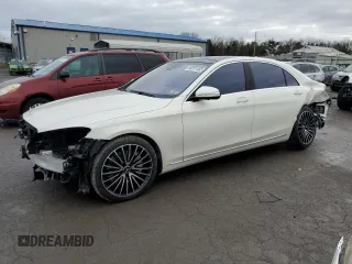 2019 Mercedes-Benz S 450 with VIN WDDUG6EB8KA430632, listed as a Copart auction lot 69281462 with 26,128 mi miles and . Bid and sale history available at DreamBid. Image 1.