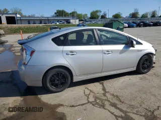 2013 Toyota Prius One with VIN JTDKN3DU9D1710751, listed as a Copart auction lot 53832585 with 166,603 mi miles and Salvage Title. Bid and sale history available at DreamBid. Image 3.
