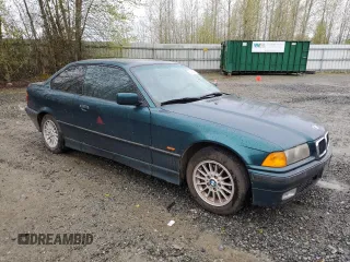 1997 BMW 3 Series 328is with VIN WBABG1320VET05383, listed as a Copart auction lot 52463975 with 236,590 mi miles and Clean Title. Bid and sale history available at carsss.com. Image 4.