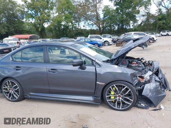 2020 Subaru WRX STI Limited with VIN JF1VA2Y66L9801920, listed as a IAAI auction lot 40388271 with 70,857 mi miles. Bid and sale history available at carsss.com. Image 13.