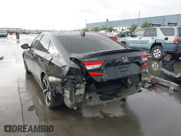 2018 Honda Accord Sedan Sport 1.5T with VIN 1HGCV1F3XJA198718, listed as a IAAI auction lot 41772799 with 120,475 mi miles. Bid and sale history available at carsss.com. Image 6.