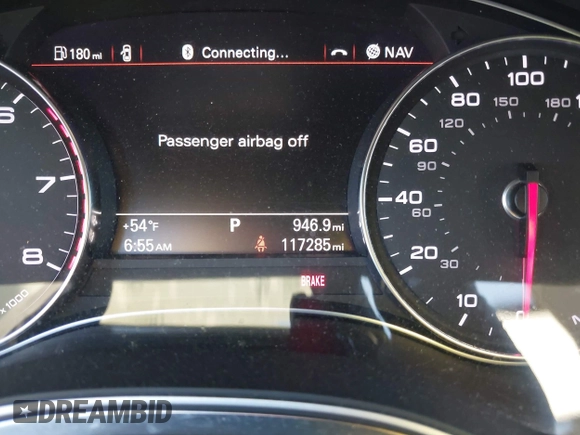 2014 Audi A6 Premium Plus with VIN WAUGFAFC7EN014764, listed as a IAAI auction lot 42261384 with 117,285 mi miles and . Bid and sale history available at DreamBid. Image 15.