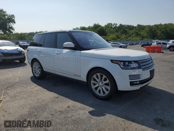 2017 Land Rover Range Rover HSE z VIN SALGS2FV5HA366252, wystawiony jako Copart lot #61789545 z przebiegiem 84 786 mil mil oraz Czysty tytuł • Clean title. Historia ofert i sprzedaży dostępna na DreamBid. Obrazek 4.