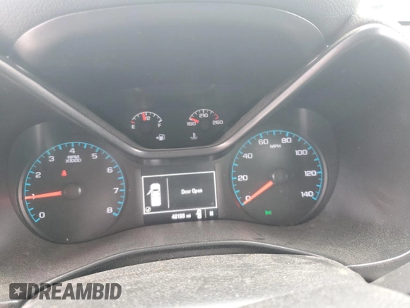2018 Chevrolet Colorado 2WD Work Truck with VIN 1GCHSBENXJ1100955, listed as a Copart auction lot 74895284 with 48,198 mi miles and Salvage Title. Bid and sale history available at carsss.com. Image 9.